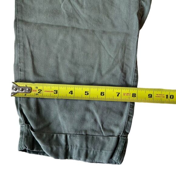 Volcom Drawstring Green Utility Cargo Jogger Pants Women Sz. XS Beach Surf Skate - Picture 6 of 10